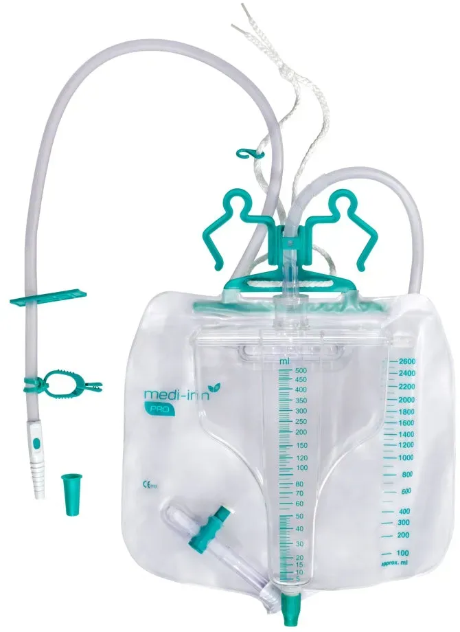 Medi-Inn PRO Urin Mess-System mit Graduierung, 2600 ml, steril 10 Stück
