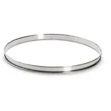 De Buyer Tortenring aus Edelstahl mit Rollrand ø 24 cm,