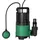 VOUNOT Schmutzwasserpumpe Tauchpumpe Schmutzwasser mit Integriertem Schwimmer, Abwasserpumpe Fördermenge 8000 l/h, Förderhöhe max 5.5 m, Eintauchtiefe max. 7 m, 10 m Anschlusskabel