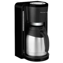 Rowenta CT 3818 Edelstahl Thermo Kaffeemaschine Schwarz/Edelstahl