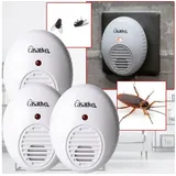 casativo Hocheffektiver Ultraschall-Insektenvertreiber 3er-Set 3 St.