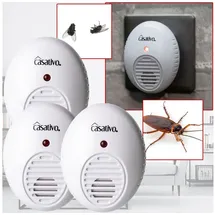 casativo Hocheffektiver Ultraschall-Insektenvertreiber 3er-Set 3 St.