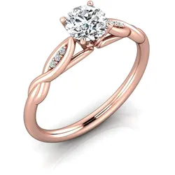 Verlobungsring VR28 585er Rotgold - 7862
