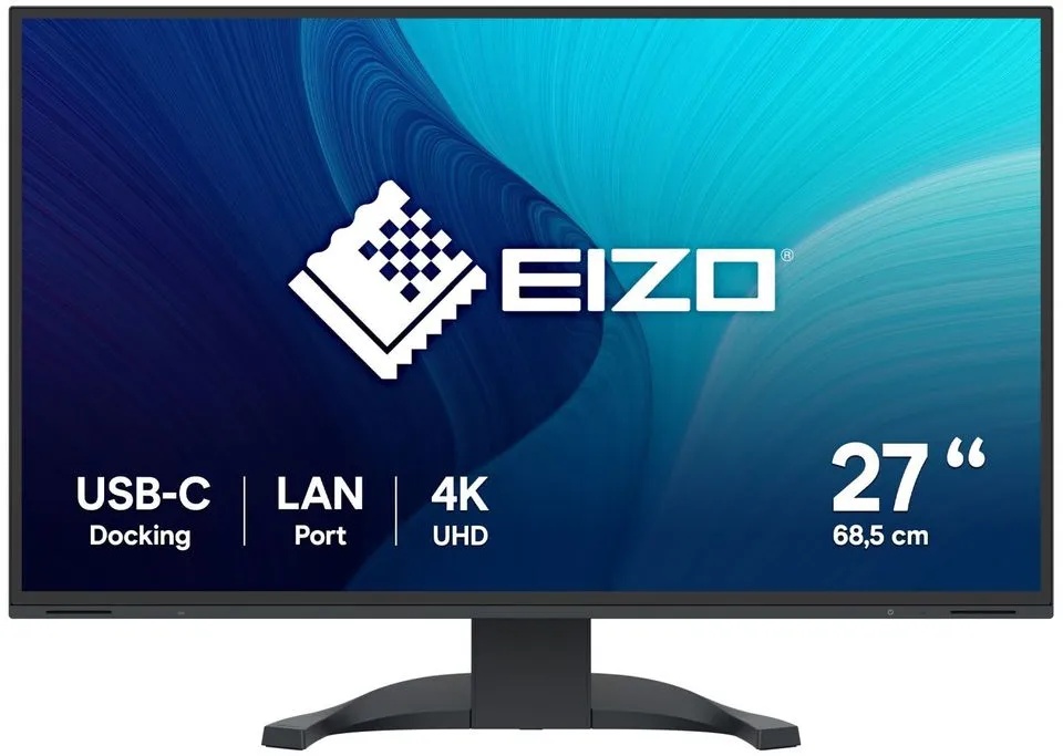 EIZO FlexScan EV2740X-BK, 68,6 cm (27"), 3840 x 2160 Pixel, 4K Ultra HD, LCD, 5 ms, Schwarz