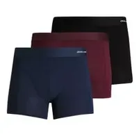 JACK & JONES Jacbasic Bamboo Trunks Blau M 3er Pack