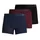 JACK & JONES Jacbasic Bamboo Trunks Blau M 3er Pack