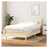 Lattenrost für Bett und Matratze, 90 x 190 cm, creme