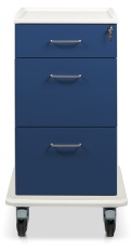 ETERNASOLID MULTICART Dokumentenwagen T17 mit 2 Doku-Auszügen 92476-BL , Farbe: blau