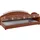 MAINTAL Polsterliege 86 x 206 cm Braun