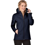 Trigema Softshelljacke » Taillierte Softshell–Kapuzenjacke«, Gr. XL, navy, , 74680843-XL