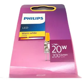 Philips LED-Lampe 1,7 W G4 2700 K warmweiß