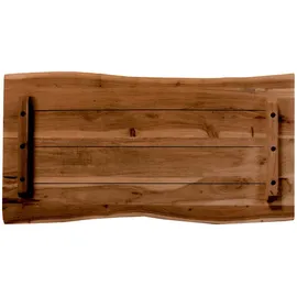 Sam Tischplatte Baumkante Akazie Nuss 80 x 40 cm CURTIS