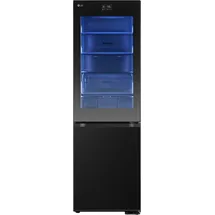LG GBG7190CEV Kühl-Gefrierkombination (349 l, 1860 mm hoch, Essence Black Steel)