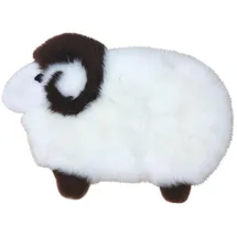 Heitmann-Felle Sheep Fellteppich 82 x 60 cm Weiß