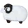 Heitmann-Felle Sheep Fellteppich 82 x 60 cm Weiß