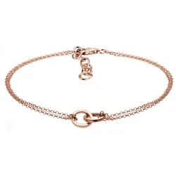 Elli Kreis Trend Verbundenheit 925 Sterling Silber Armbänder & Armreife   Damen 