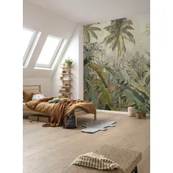 Fototapete KOMAR "Digitaldruck Vlies - Untouched Nature - Größe 400 x 280 cm", bunt, Rollen:, Vlies, Tapeten, Wohnzimmer, Schlafzimmer