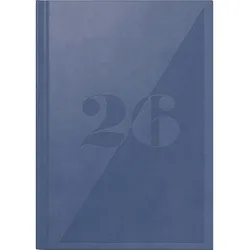 Rido Buchkalender Mentor 14,8x20,8cm 1 Tag/Seite Kunstleder lavendel 2026