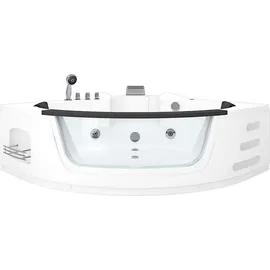 AcquaVapore Whirlpool Eckbadewanne 140 x 140 cm (W05)