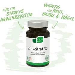 Nicapur Zink Citrat 30mg 60 Stück