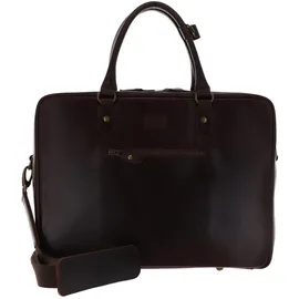 Buckle & Seam Albert Braun / Innenfutter Dot (15"), Notebooktasche, Braun
