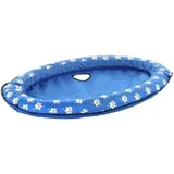 Karlie Flamingo LUFTBETT FLOSI + LUFTPUMPE BLAU 100x65CM