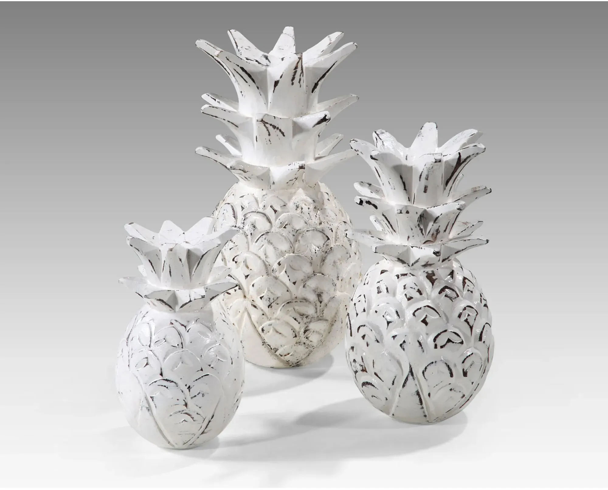 die Faktorei »Ananas Fruit« Deko 3er-Set aus Alabasia Holz