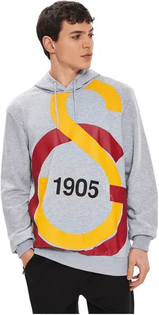 Galatasaray Istanbul Big Logo Sweatshirt Grau