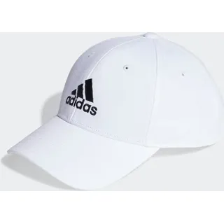 Adidas Cotton Twill Baseball Kappe White / Black M/L