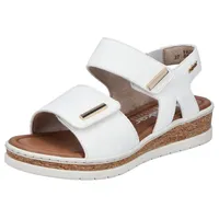 Rieker Riemchensandalen Damen Weiß 38