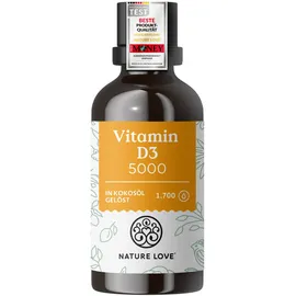 Nature Love Vitamin D3 5000 I.E Tropfen 50 ml