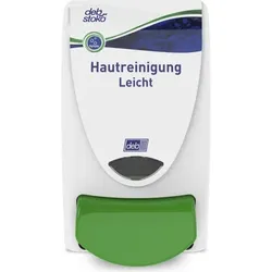 Spender weiß/grün Hautreinigung Leicht DE 233x130x115mm f. 1L Kartusche