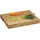 Relaxdays Hackblock Holz 1 5,5 x 45 x 35 cm Braun