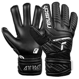Reusch Torwarthandschuhe Attrakt Solid Junior schwarz 7