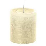 Wiedemann Rustik-Kerze 130 x 68 mm Bisquit 8 St.