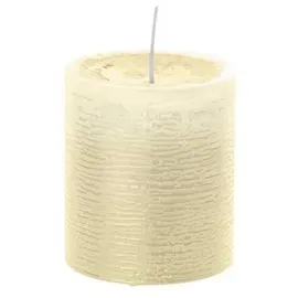 Wiedemann Rustik-Kerze 130 x 68 mm Bisquit 8 St.