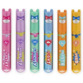 Legami Teddy's Superpower 6 Mini-Textmarker