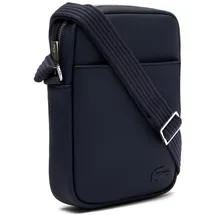 Lacoste Slim Vertical Camera Bag Umhängetasche Polyurethan Marine