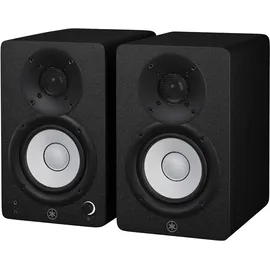 Yamaha HS3 Studiomonitore – 2-Wege Aktivlautsprecher, Paar, Bassreflex 3,5" 52W, Hohe Qualität, Flacher Frequenzgang, Fortschrittliche Raumsteuerung, für Musikproduktion, Inhaltserstellung - Schwarz