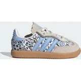Samba OG X Liberty London Elastic Lace Kids Schuh - Blue / Off White / Gum - 21