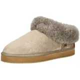SHEPHERD Hausschuhe Veloursleder Beige 38