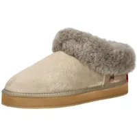 SHEPHERD Hausschuhe Veloursleder Beige 38