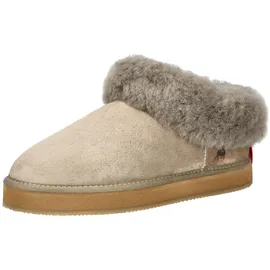 SHEPHERD Hausschuhe Veloursleder Beige 38