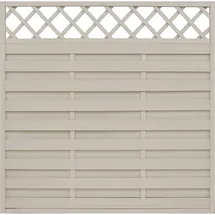 Andrewex Sichtschutzzaun Element Country 180 cm x 180 cm cream