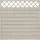 Andrewex Sichtschutzzaun Element Country 180 cm x 180 cm cream