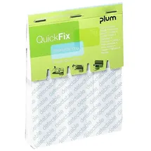 PLUM SAFETY APS PLUM Nachfüllpackung QuickFix long, 30 Pflaster., blau