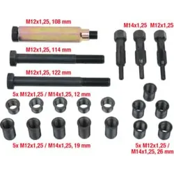 KS Tools THREADfix Reparatur-Satz M12x1,25 Glüh+Zündkerzen,21-teilig