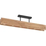 LINDBY Malwin 6-flg. 100 cm Holz dunkel