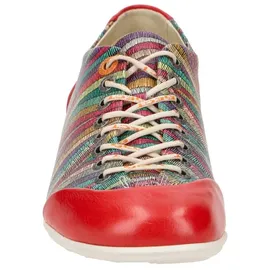 Eject Fluffy Schuhe rot bunt gestreift 20.932 für Damen, bunt, Gr. 42