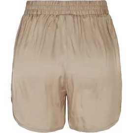 URBAN CLASSICS Viscose Satin Resort Kurze Hose Soft taupe XS